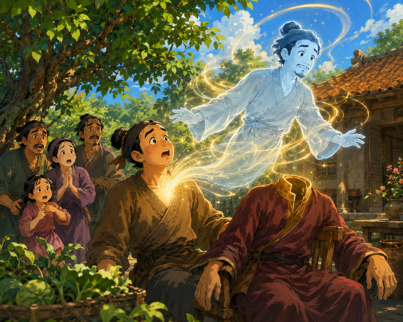 Minh họa Hồn Trương Ba, Da Hàng Thịt