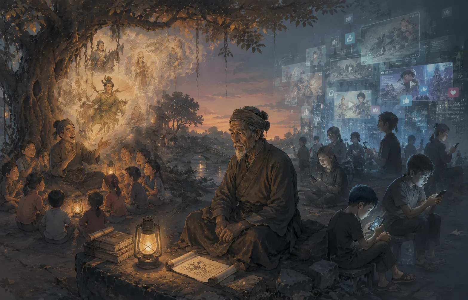 Minh họa Người Kể Chuyện Cuối Cùng