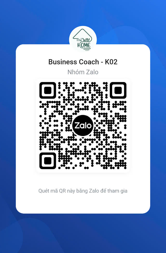 Mã QR nhóm Zalo — Business Coach K02